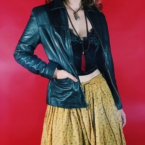 1990’s Vintage GUESS Leather Jacket